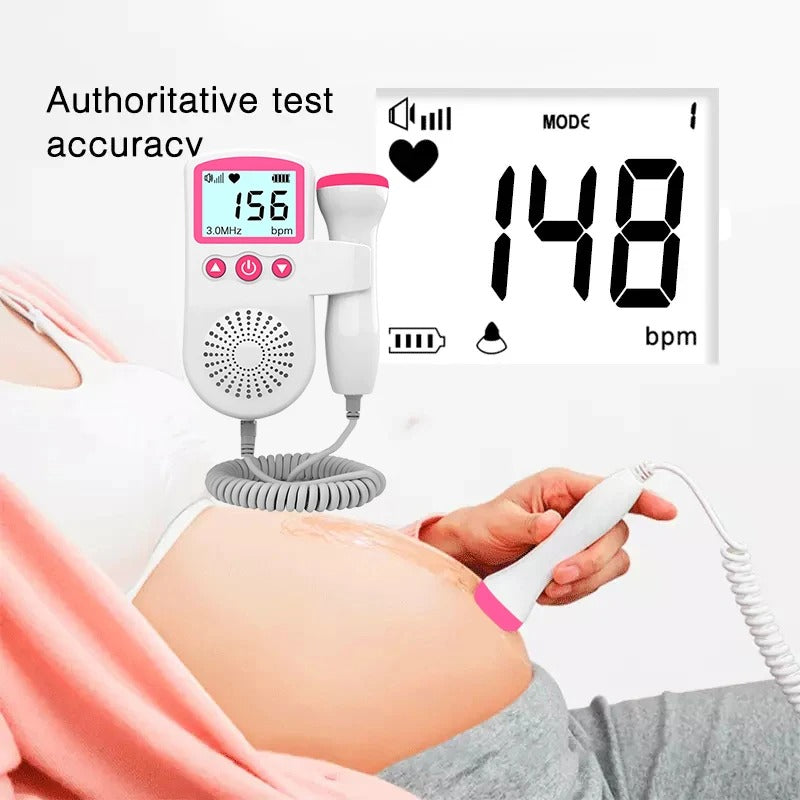 3.0MHz Fetal Doppler Infant Antenatal Heart Rate Monitor