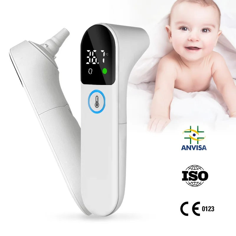 Non-Contact Infrared Forehead Thermometer – Digital Baby & Adult Fever Temperature Monitor