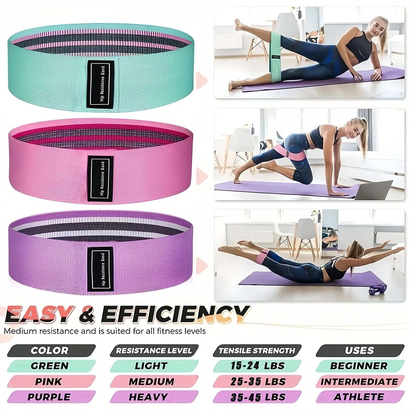 Pilates Ball and Ring Set – Resistance Band & Fitness Ring for Pregnancy & Postpartum Recovery