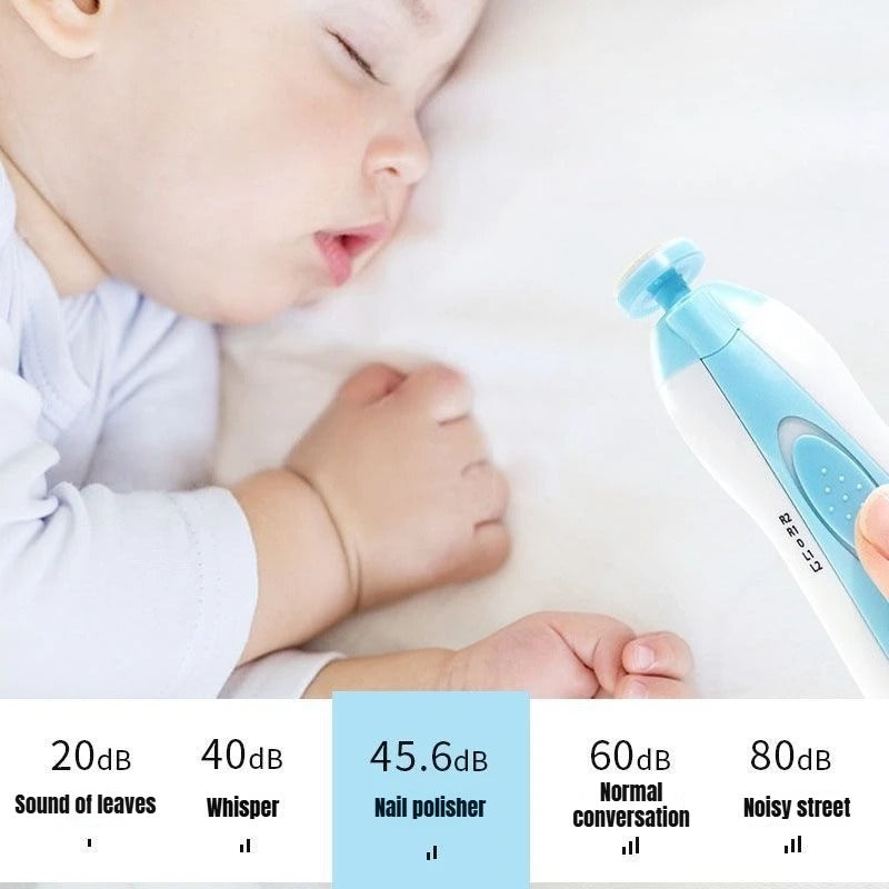 Baby Nail Care Trimmer Electric Kids Nail Pedicure Clippers