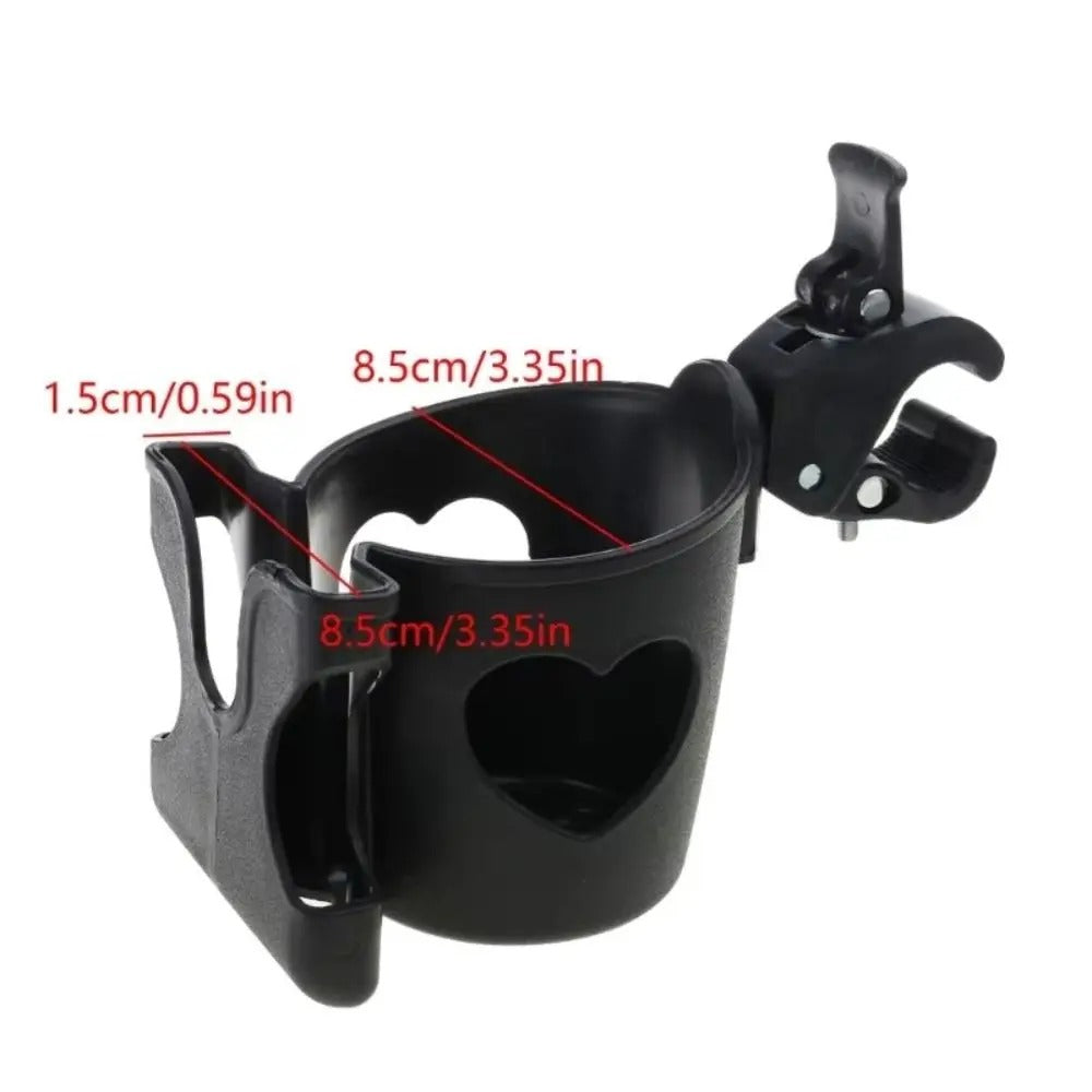 Baby Stroller Water Cup Holder 2in1