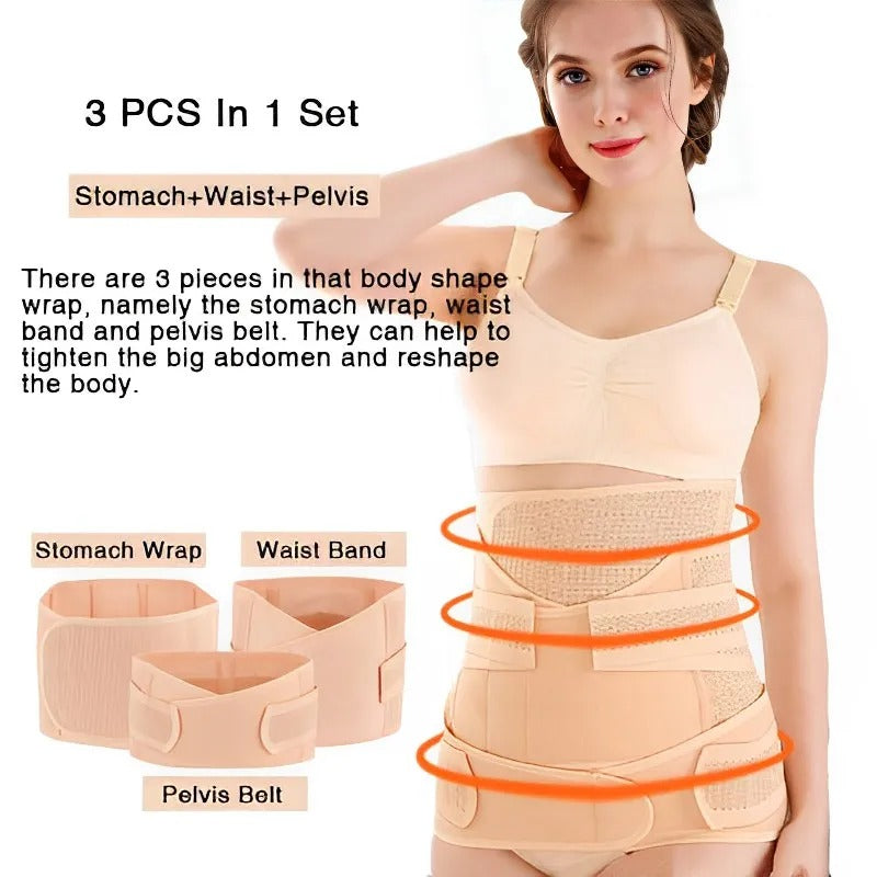 3in1 Corset Postpartum Belly Band