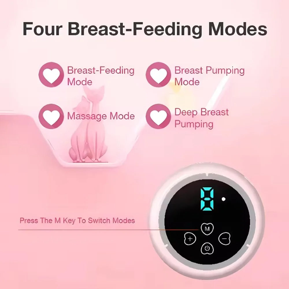 Portable Electric Breast Pump 2-IN-1