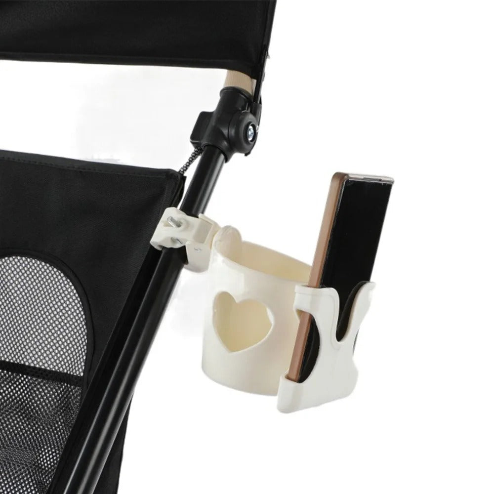 Baby Stroller Water Cup Holder 2in1